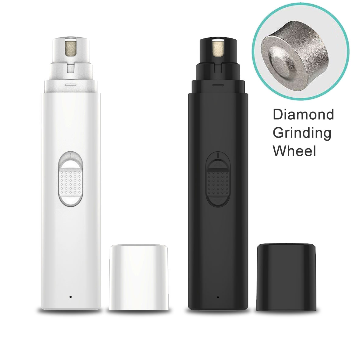 Rechargeable Automatic Cat Nail Trimmer White Small Dog Nail Clippers