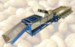 Integrated Type Automatic Potato Cleaning and Grader Line