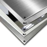 2D NO.4 Surface Stainless Steel Sheet 20mm 304 316 321 Hot Rolled Brushed Plate