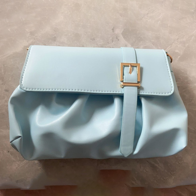 High Qualtiy Style Fold Fashion Weave Crossbody Girls Leather Chains For Women's Bags