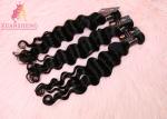Raw Indian Virgin Human Hair Malaysian Wave Extensions No Shedding And No Tangle