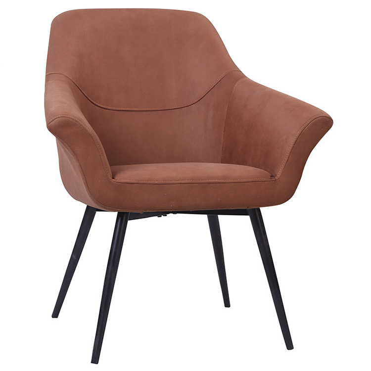 Home Furniture General Synthetic Leather Low Back High PU Leather Dining Chairs for Modern Minimalist Room