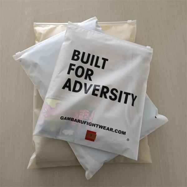 Customize Any Color Moisture Proof Polybags for Shoes and Clothing Frosted