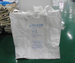 Quality pp Woven Flexible Food grade FIBC Bulk Bag for packaging Corn starch / flour wholesale