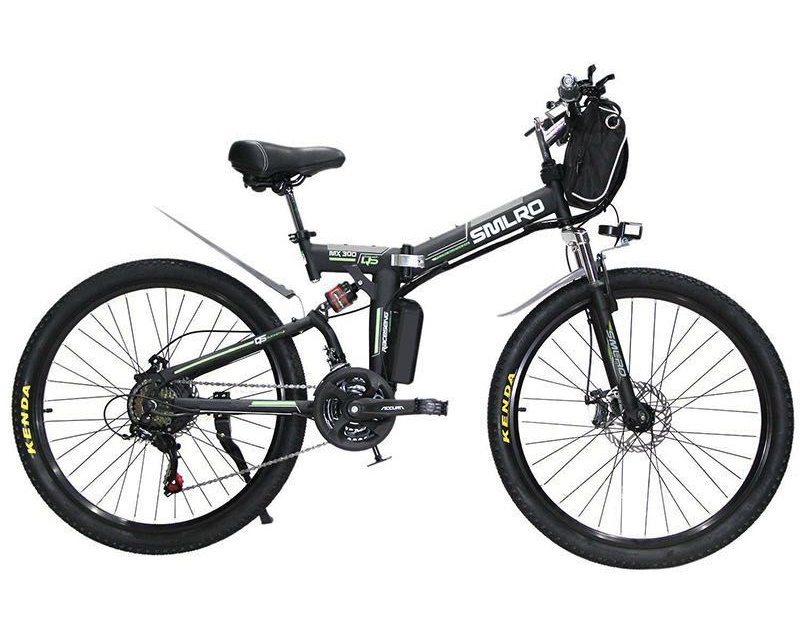 31MPH 26 Inch Folding Electric Bike With 1000W Rear Hub Motor