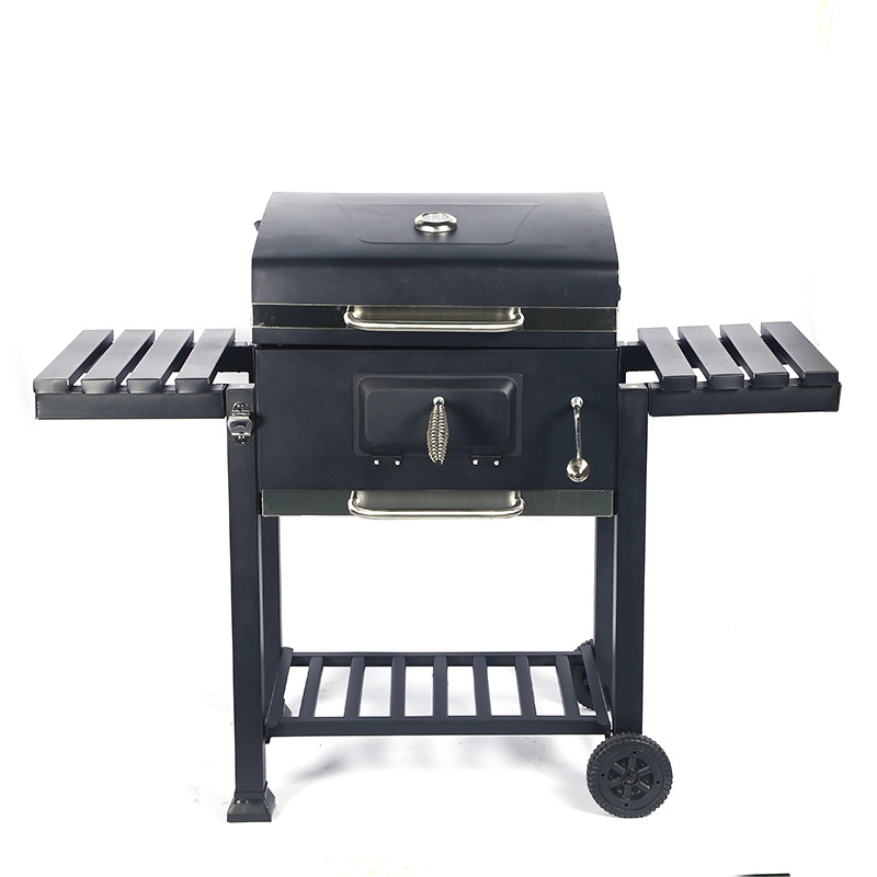 36.5*48.5cm Side Shelf Charcoal Grill Mesh for Multifunctional Stainless Steel BBQ Trolley