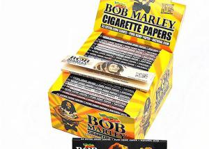 Quality Bob Marley Cigarette Paper Roll 110mm Translucent Hemp Fiber Material wholesale