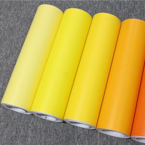 Quality Indoor Advertisement Self Adhesive Vinyl Film 0.08mm Thickness wholesale