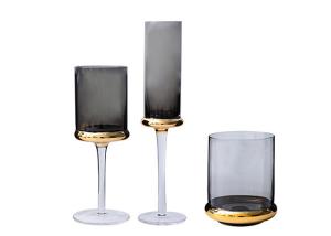 Quality Luxury Long Stem Wine Glasses Glass Crystal Champagne Glass 100ml Capacity wholesale