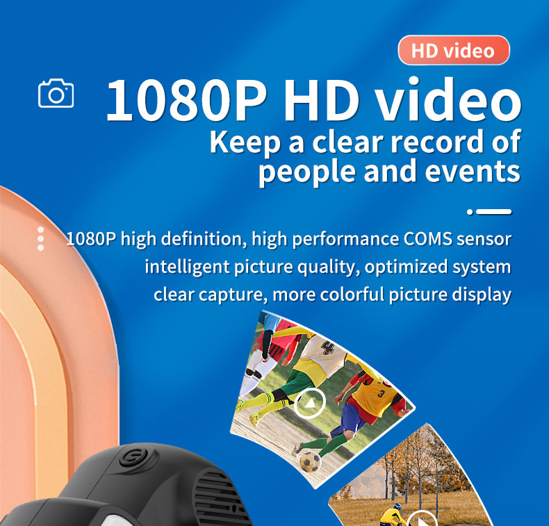High-Definition Mini Camera Comes With 8 Filters Video Loop Super Long Range Y3000