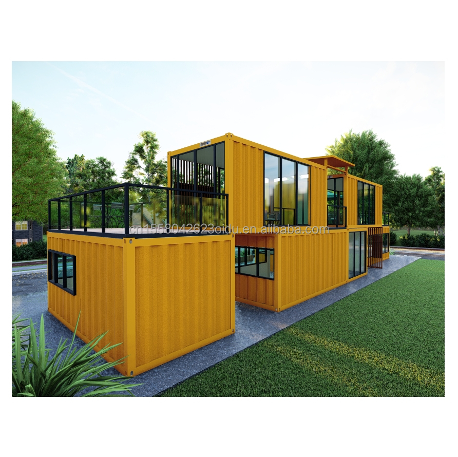 Wall 50/75/100mm Wave Sandwich Panel Office Container for Modern Design Prefabricated Expandable Container Home