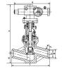 Buy cheap Chrome Molybdenum Vanadium Steel Electric Valve Actuator Cut-off Valve J961Y from wholesalers