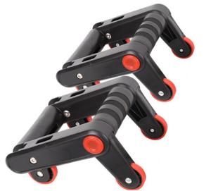 Quality Abdominal Trainer Gym Push Up Bar Muscle Exercise TPR NBR wholesale