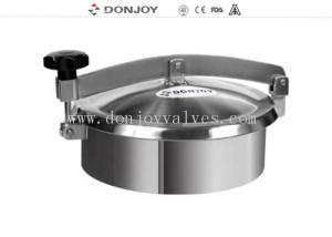 Quality 250mm Non Pressure Round Tank Manhole Cover with stainless steel 304 Handle wholesale