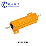Rxg24 Wire Wound Resistor 25W 50W 75W 100W 200W 300W 500W High Power Gold