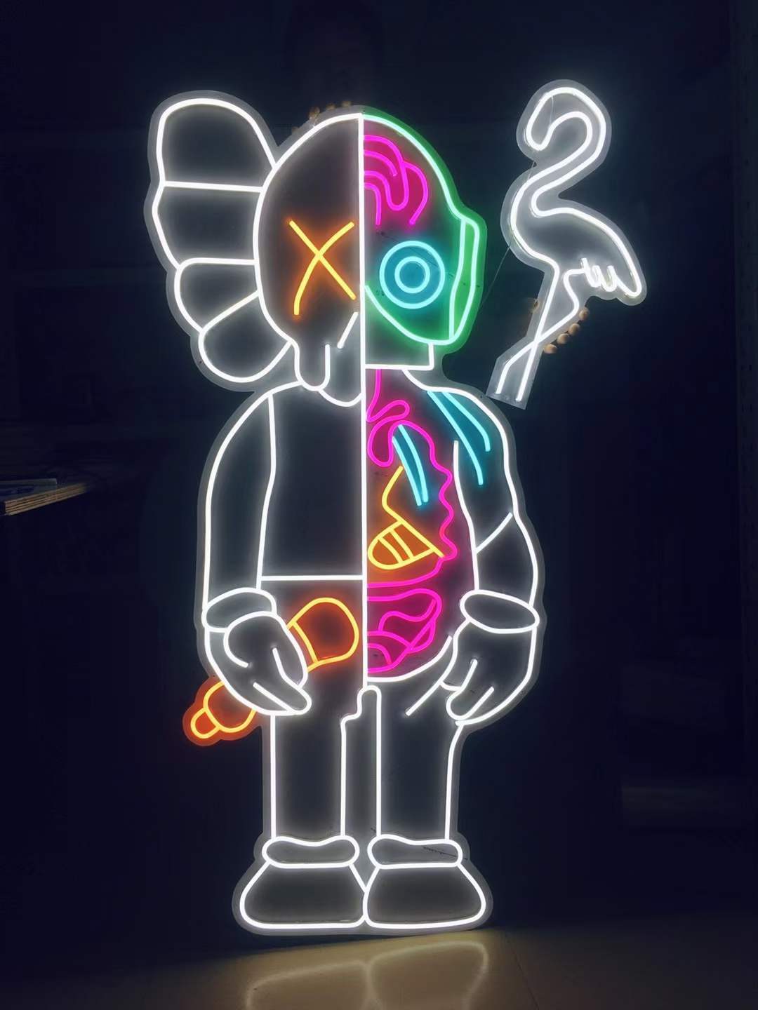 Hot Selling Wall Mounted Hanging LED Neon Light Sign RGB Acrylic Custom Neon Sign