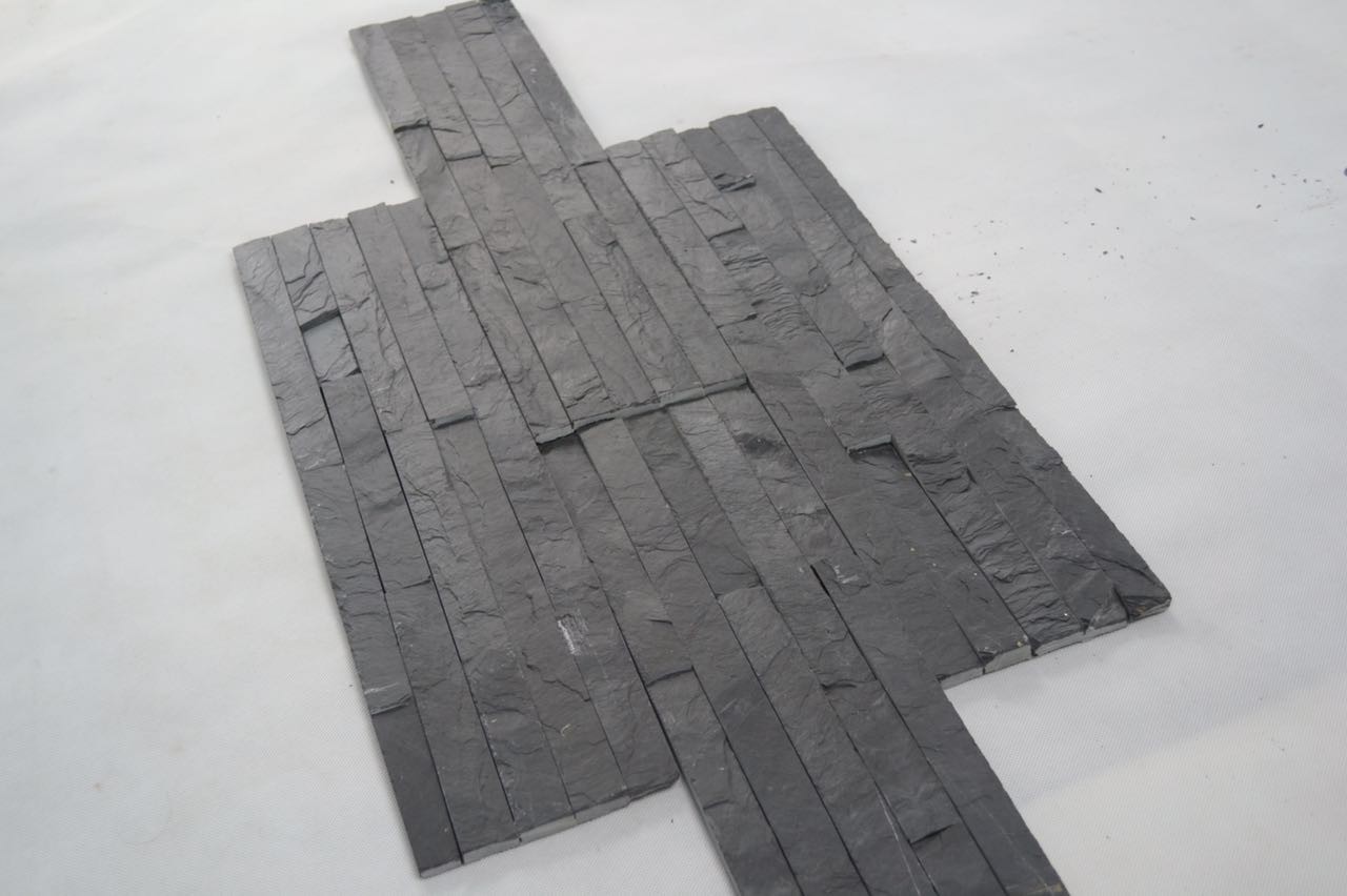 Stacked 20mm Thickness Stone Veneer Panels For Fireplace