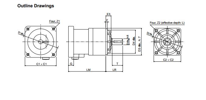 OMRON AC Servo Motor R88M-G20030H-Z 200 VAC with incremental encoder specifications 1,000 r/min 1