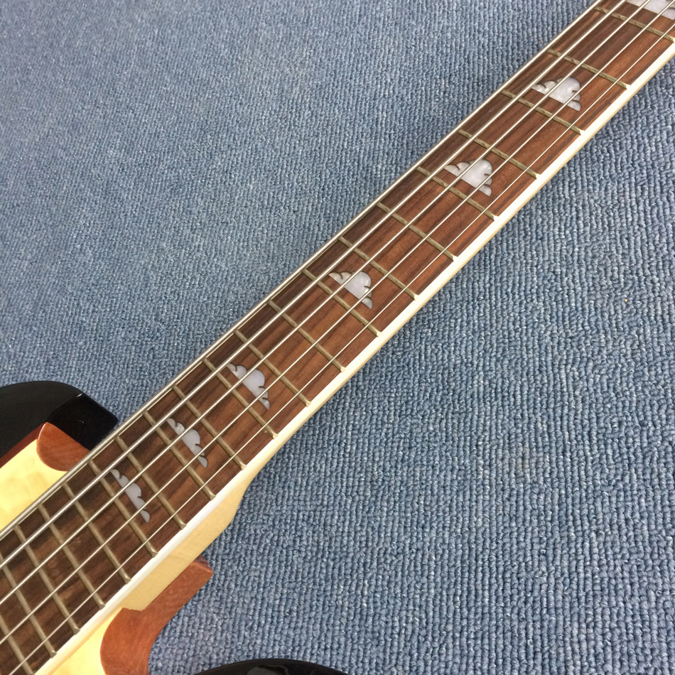 New style high-quality custom 5 strings electric bass guitar, Initiative Adapterization electric bass guitar, free shipp
