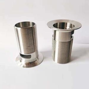 Quality Stainless Steel 303 M18x2.5 Threaded Steel Tube Funnel Natural Color wholesale
