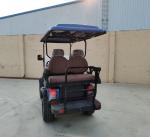 Luxury Lead Batteries 4 Seater Electric Golf Cart Basic Tourist Vehicle