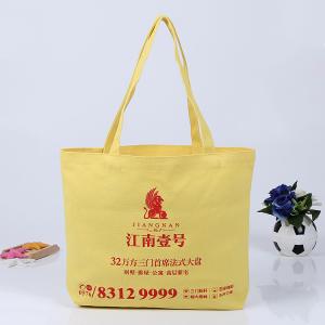 Quality Natural Color Fashionable 100% Cotton Canvas Tote Bags wholesale