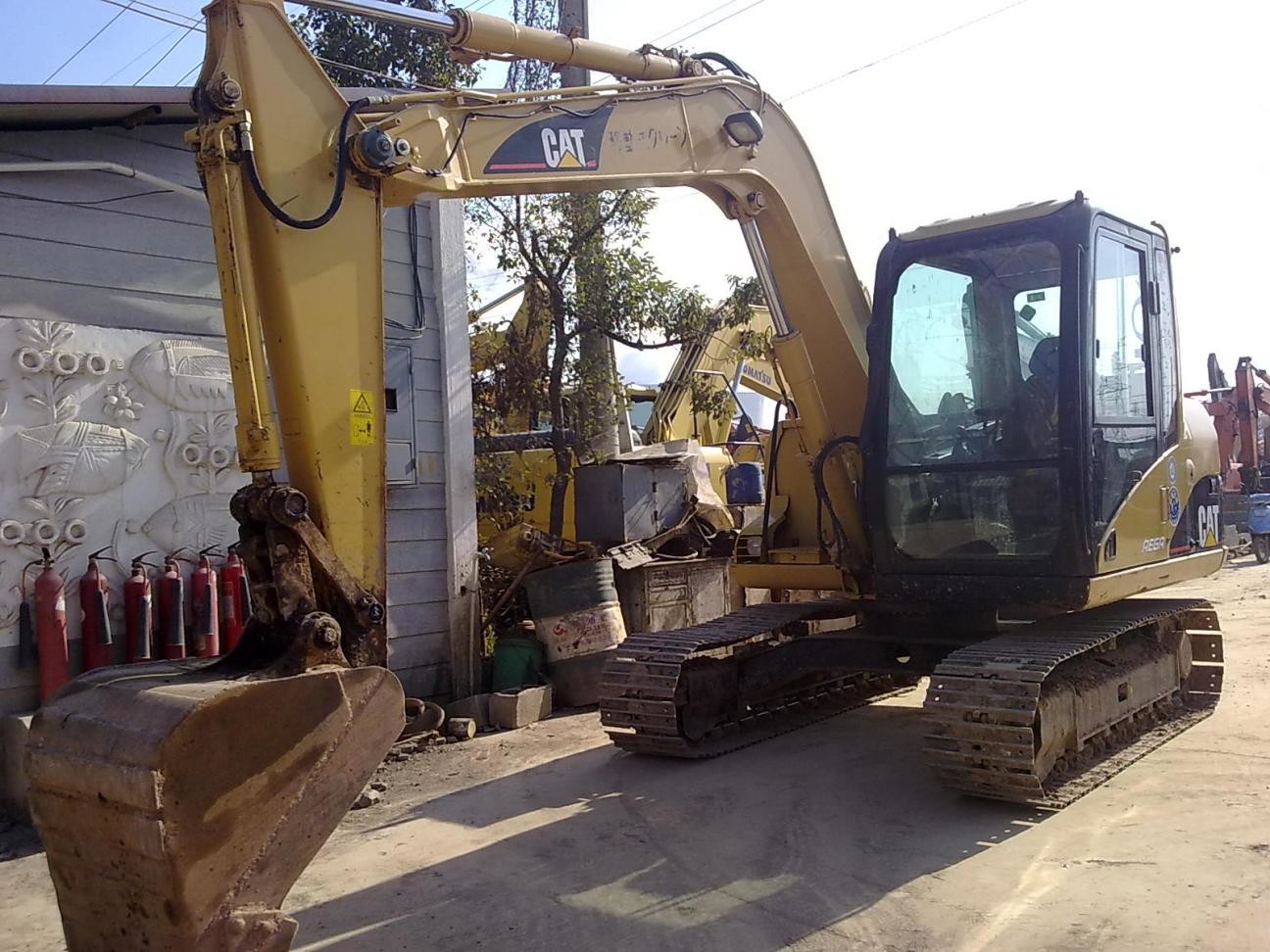 307c 2nd Hand Excavator 7200kg Used Track Excavator Bucket 0.31M3 Second Hand Diggers