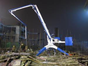 Quality Durable Spider Concrete Placing Boom HG21 22MPa Hydraulic System Pressure wholesale