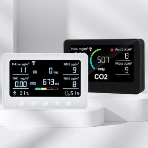 Quality Mobile Sync Smart Air Quality Monitor Carbon Dioxide Pollen IAQ Monitoring Devices wholesale
