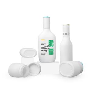 Quality Glass Cosmetic Lotion Bottles Face Cream Jars Skin Care Packaging wholesale