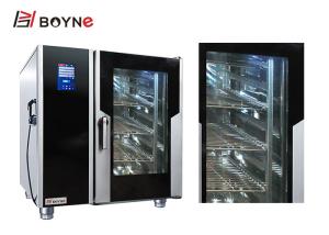 Quality 6 Trays Commercial Convection Steam Oven Tough Screen Combi Oven wholesale