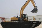 CE Road Construction Machinery , 20 Ton Amphibious Excavator XE215S With 1cbm