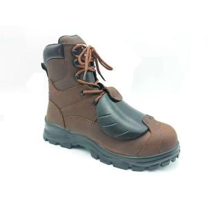 Quality Men Work Safety Boots High Top Outdoor Hiking Shoes with Steel Toe for Protection wholesale