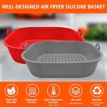 Harmless Square Silicone Baking Tray Cake Pan Anti Slip Durable