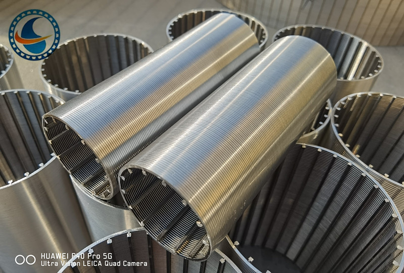 Stainless Steel 316L Wedge Wire Filter Screen For Petrochemical Water