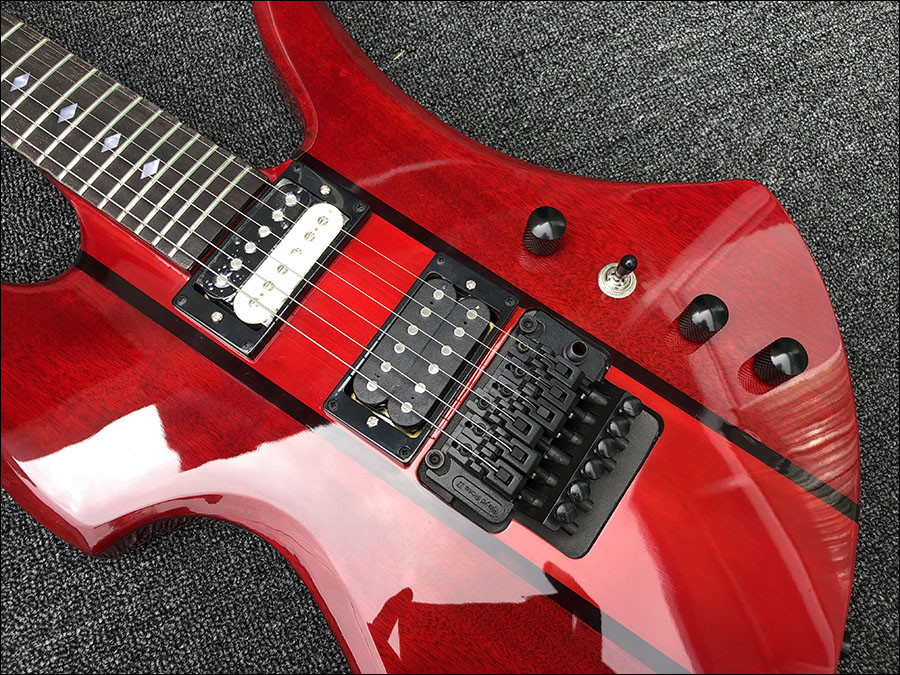 New standard Custom 2019 Factory Custom Electric Guitar with Flamed Maple Top, black Hardware free shipping