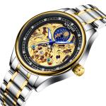 Modern Luxury Mechanical Watches Crystal Diamond Mechanical Wrist Watch