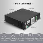 High Voltage Battery Management System Integrated Installation for Battery