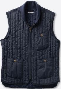 Quality Lightweight Mens Quilted Down Vest , Water Resistant Mens Puffer Vest wholesale