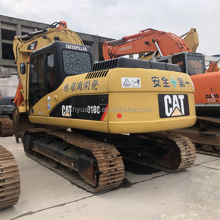 Second Hand Excavator Machine Caterpillar 318D2 Original Color Machine 2021 Year