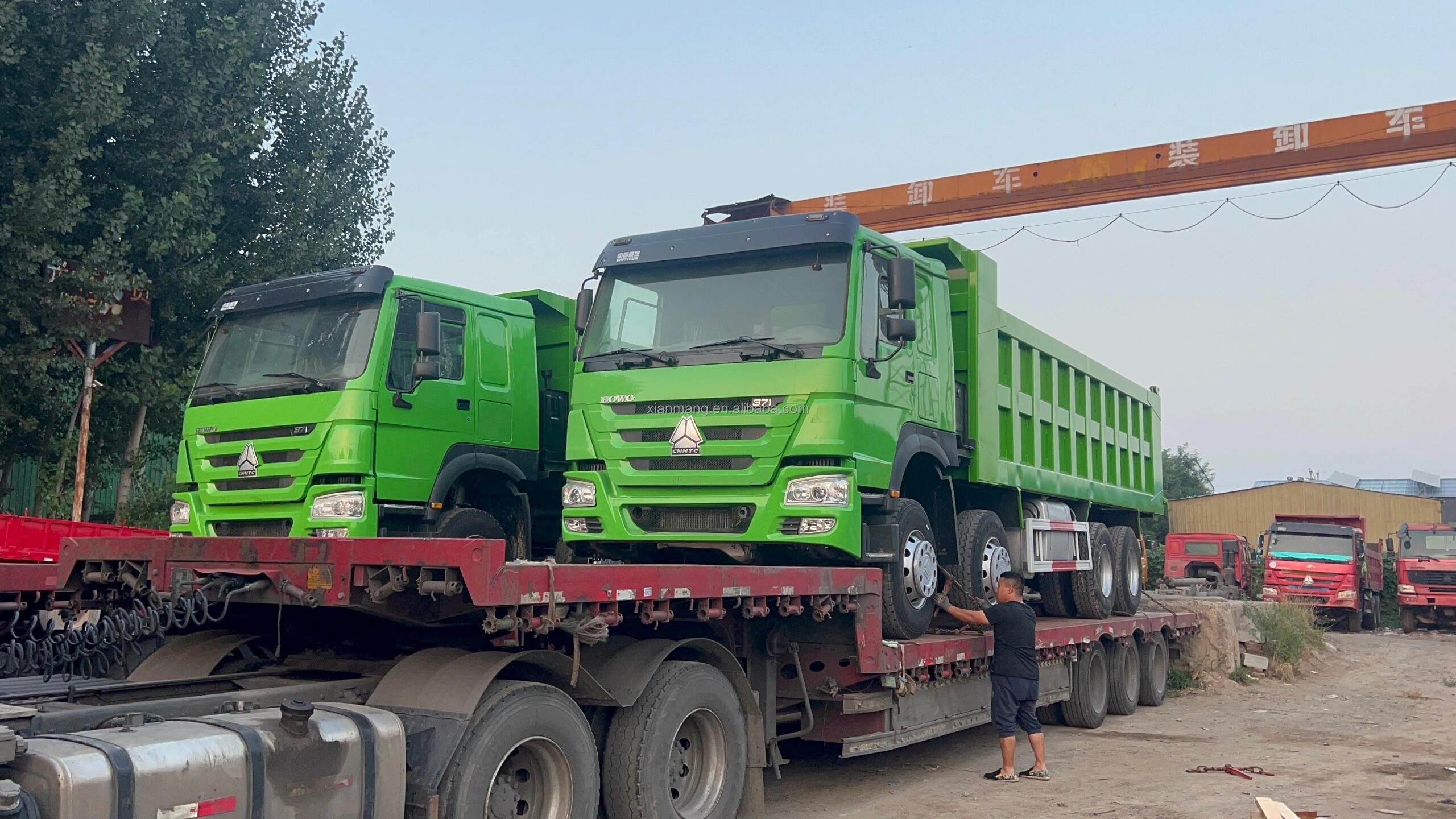 Used Camion Shacman Segement Heavy Truck Left Steering For Mining Transportation