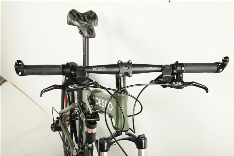 High grade disc brake Shimano 21/ 24/27 speed 26 inch alloy folded mountain bike with mag wheel