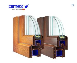 Quality Dimex Edelweiss E90 Passive UPVC Window Profiles For Construction wholesale