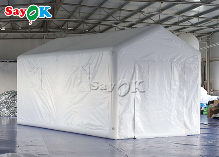 Inflatable Pole Tent Inflatable Emergency 6x3x3mH Medical Isolation Tents