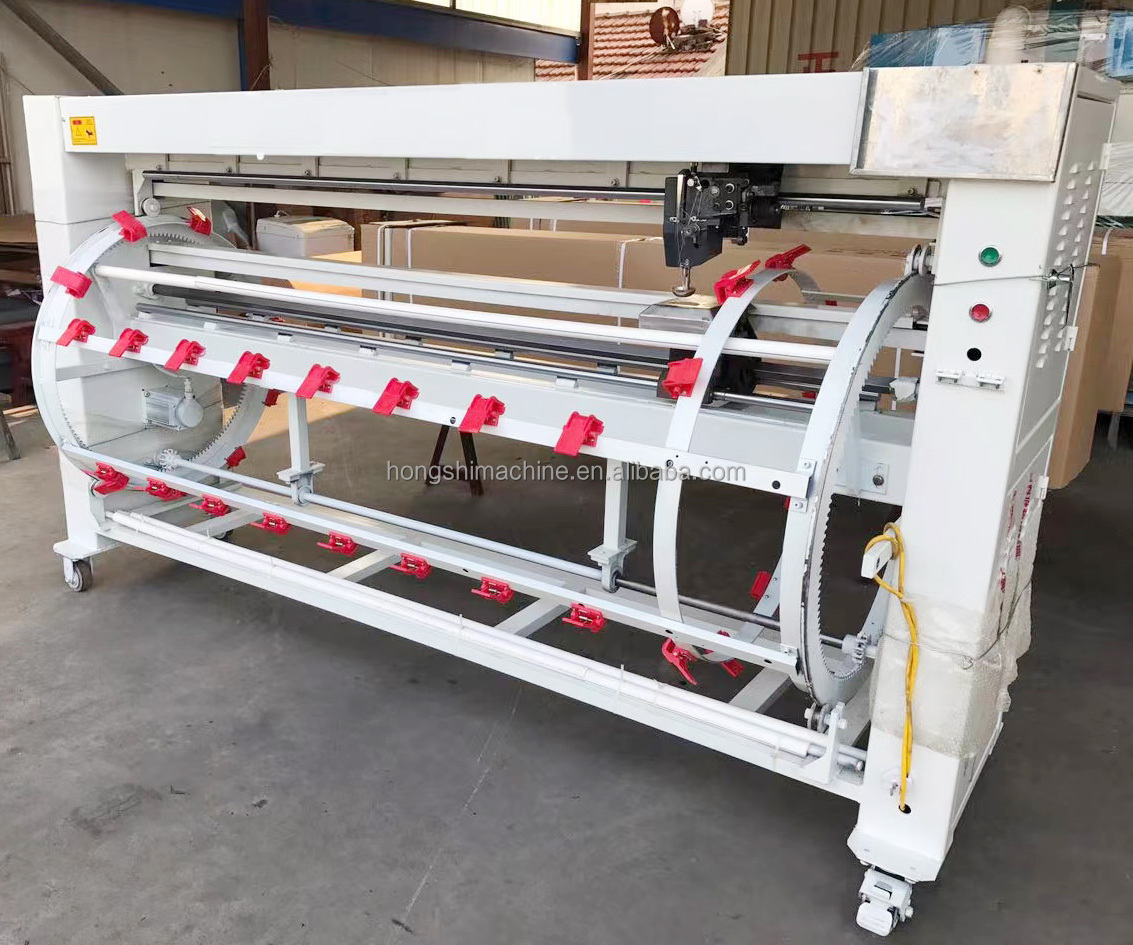 Industrial Rolling Bed Sewing Machine Textile Curtain Quilting Machine