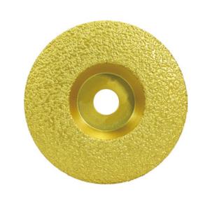 Quality 125mm 180mm 230mm Diamond Cup Stone Grinding Wheel Disc Vacuum Brazed wholesale