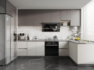 Quality Bathroom &amp; Kitchen Wall Model Furniture Cupboard Pantry Aluminum Kitchen Cabinets wholesale