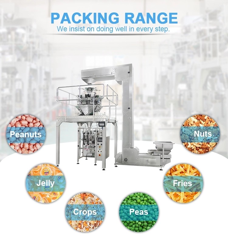 Automatic Crisps Chips Snacks Packing Machine