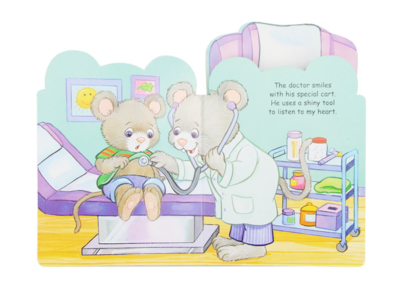 Self Publishing Diecut Children'S Board Book Printing service