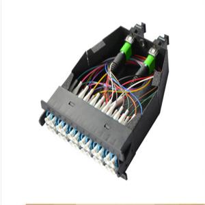 Quality For 19 MPO patch panel Fiber Optic equipment OM3/OM4 Fiber optic MPO small cassettes wholesale